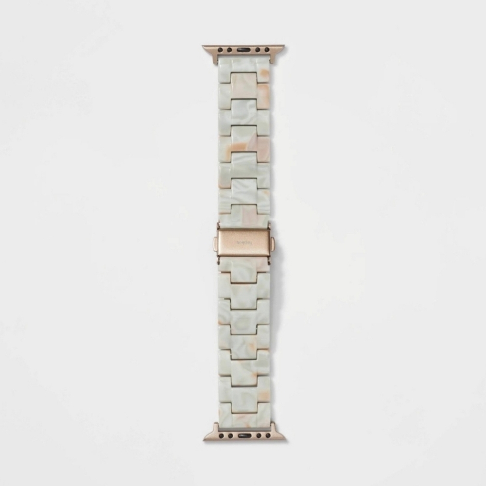 Pastel Marble Resin Band for Apple Watch 42-45mm by heyday